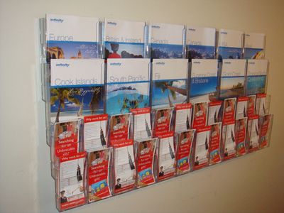 Lit Loc Modular Brochure Holder System