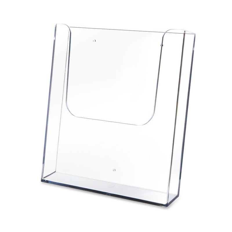 Single Tier Wall Mounting Brochure Holder