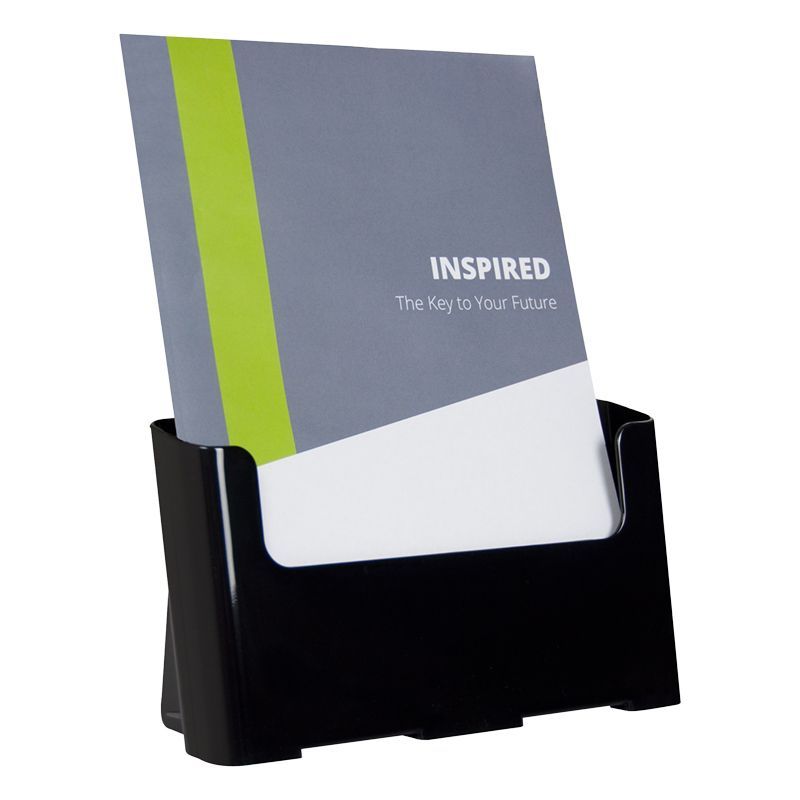 Brochure Holder Sustainable Black