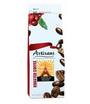 Artisans FRENCH ROAST 500 grams - GROUND Coffee