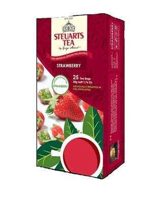 Steuarts STRAWBERRY 25 tea bags