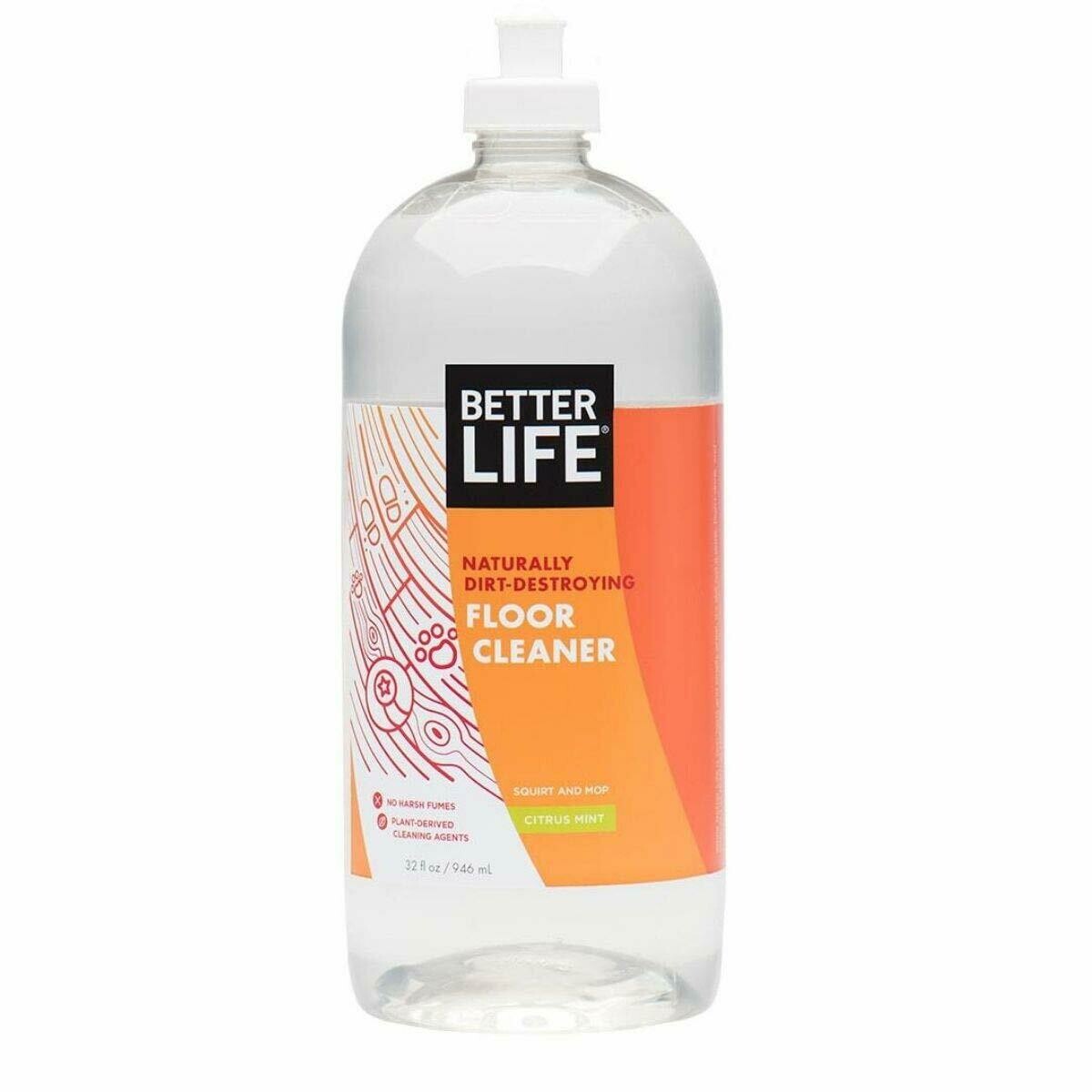 Better Life Floor Cleaner, Citrus Mint, 32oz/ 946ml