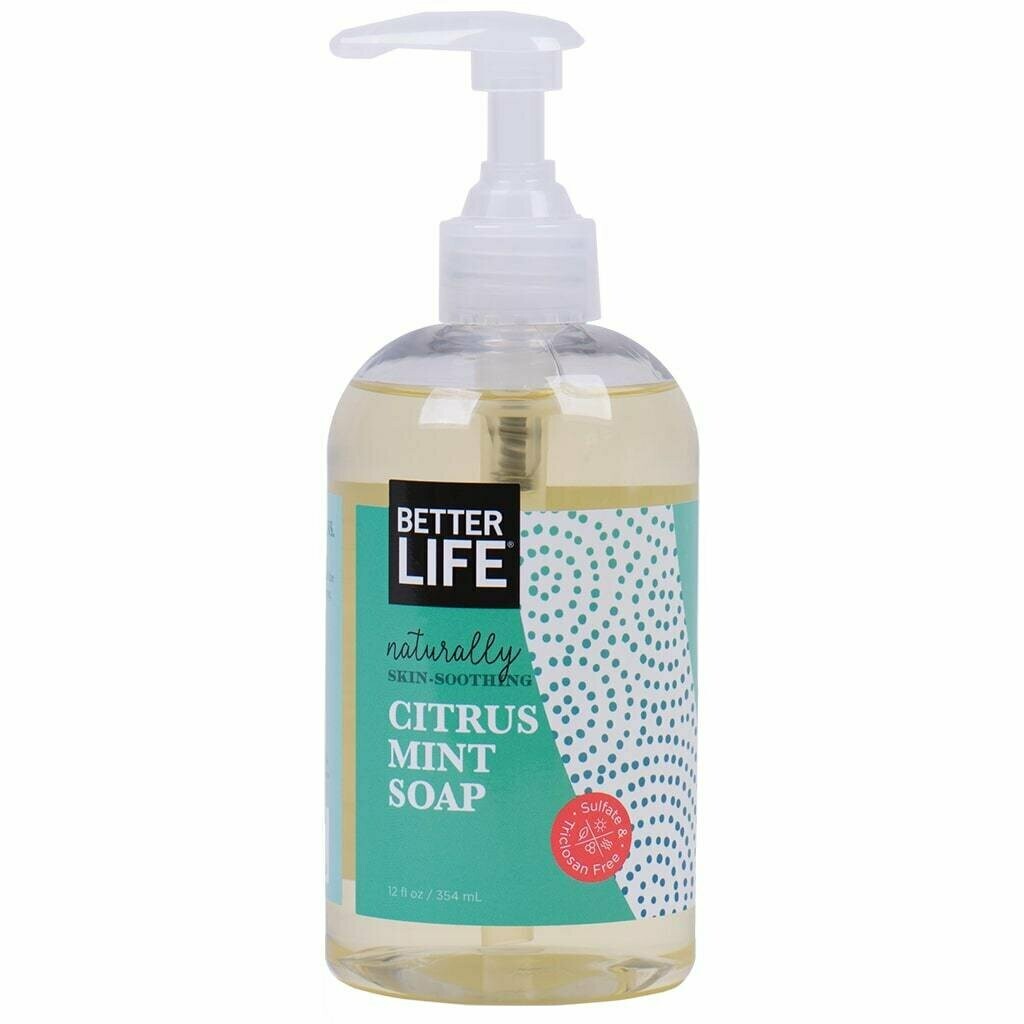 Better Life Hand & Body Soap, Citrus Mint, 12oz/ 354ml