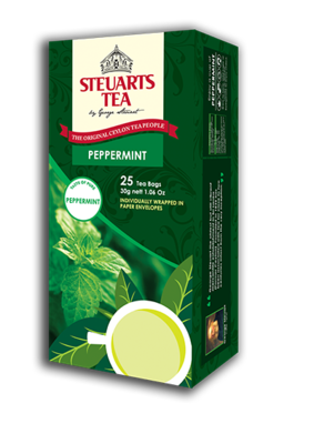 Steuarts PEPPERMINT 25 tea bags