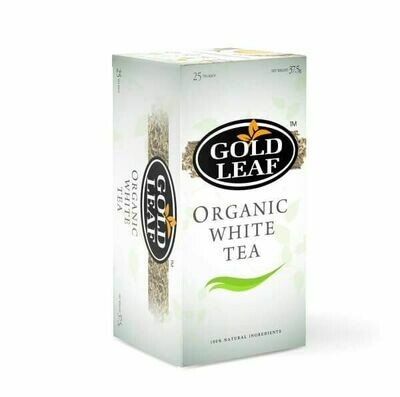 Gold Leaf ORGANIC WHITE TEA 25's