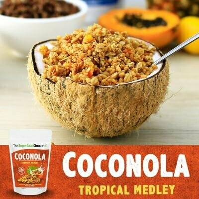 Coconola Vegan Granola Clusters Tropical Medley 200 grams