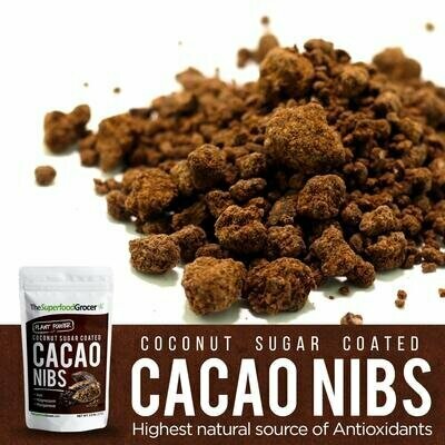 Organic Cacao Nibs 1/2 lbs, 227g
