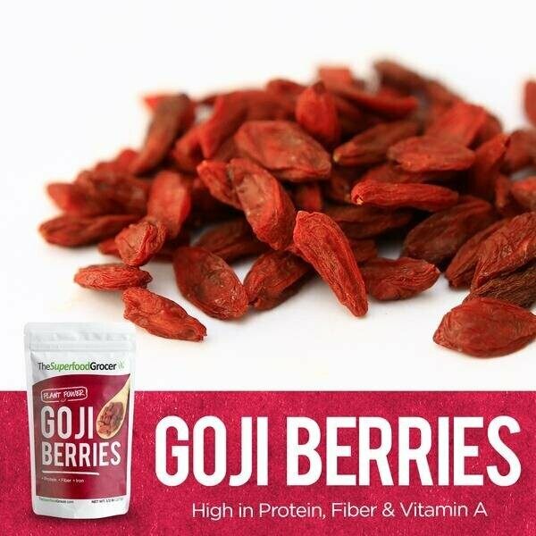 Organic Goji Berries 1/2 lb, 227g