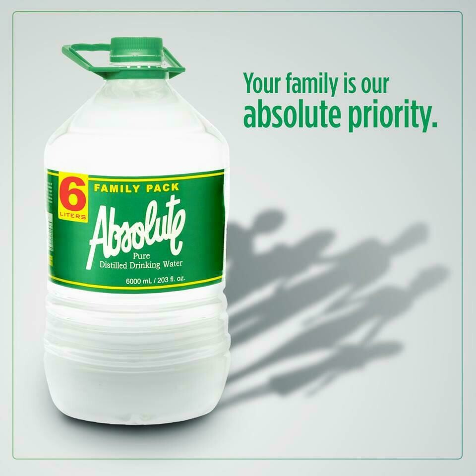 ABSOLUTE 6 Liter - Pure Distilled Drinking Water