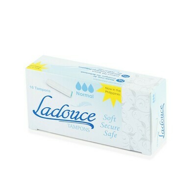 Ladouce Organic TAMPONS Normal 16 pcs (NON APPLICATOR TAMPONS)