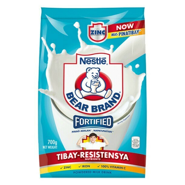 Nestle BEAR BRAND Fortified Powered Milk 700g