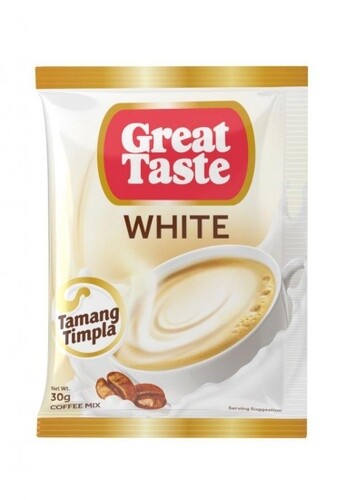 Great Taste 3in1 WHITE COFFEE 30g x 10