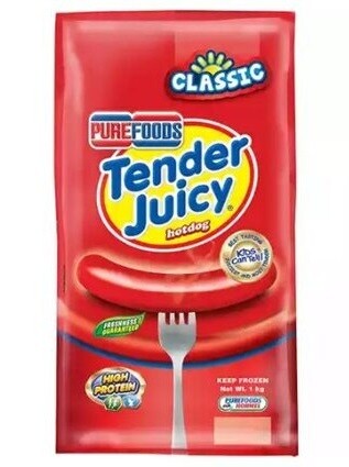 Tender Juicy Hotdog REGULAR 1kg