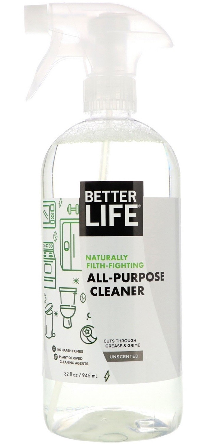 Better Life All-Purpose Cleaner, Scent-Free, 32oz/ 946ml