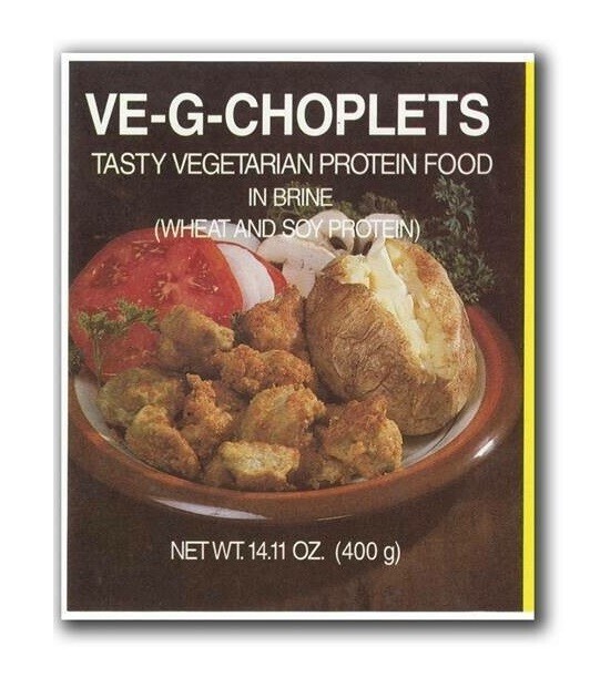 VE-G-CHOPLETS - vegetarian meat - 400g