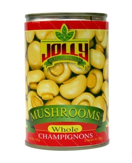 Jolly Whole Mushroom 400g