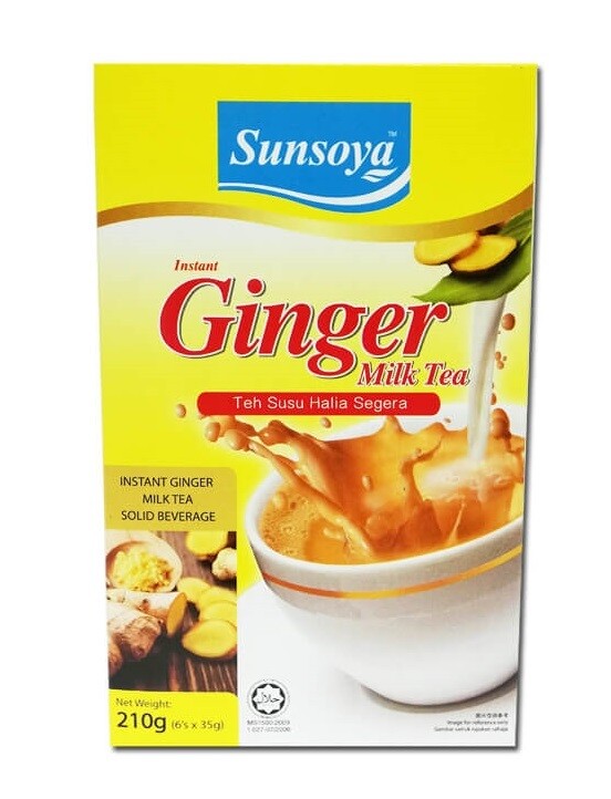 Sunsoya GINGER MILK TEA 6 x 35g (210g)