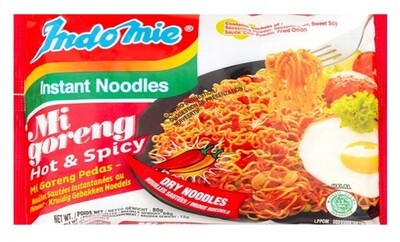 Indomie MI GORENG HOT & SPICY Instant Noodles 80g