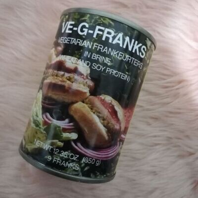 VE-G-FRANKS - vegetarian Frankfurters - 350g