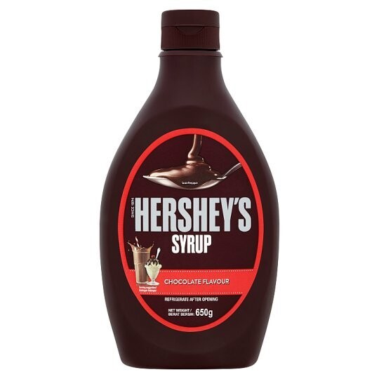 HERSHEY'S CHOCO SYRUP 22 OZ (623G)