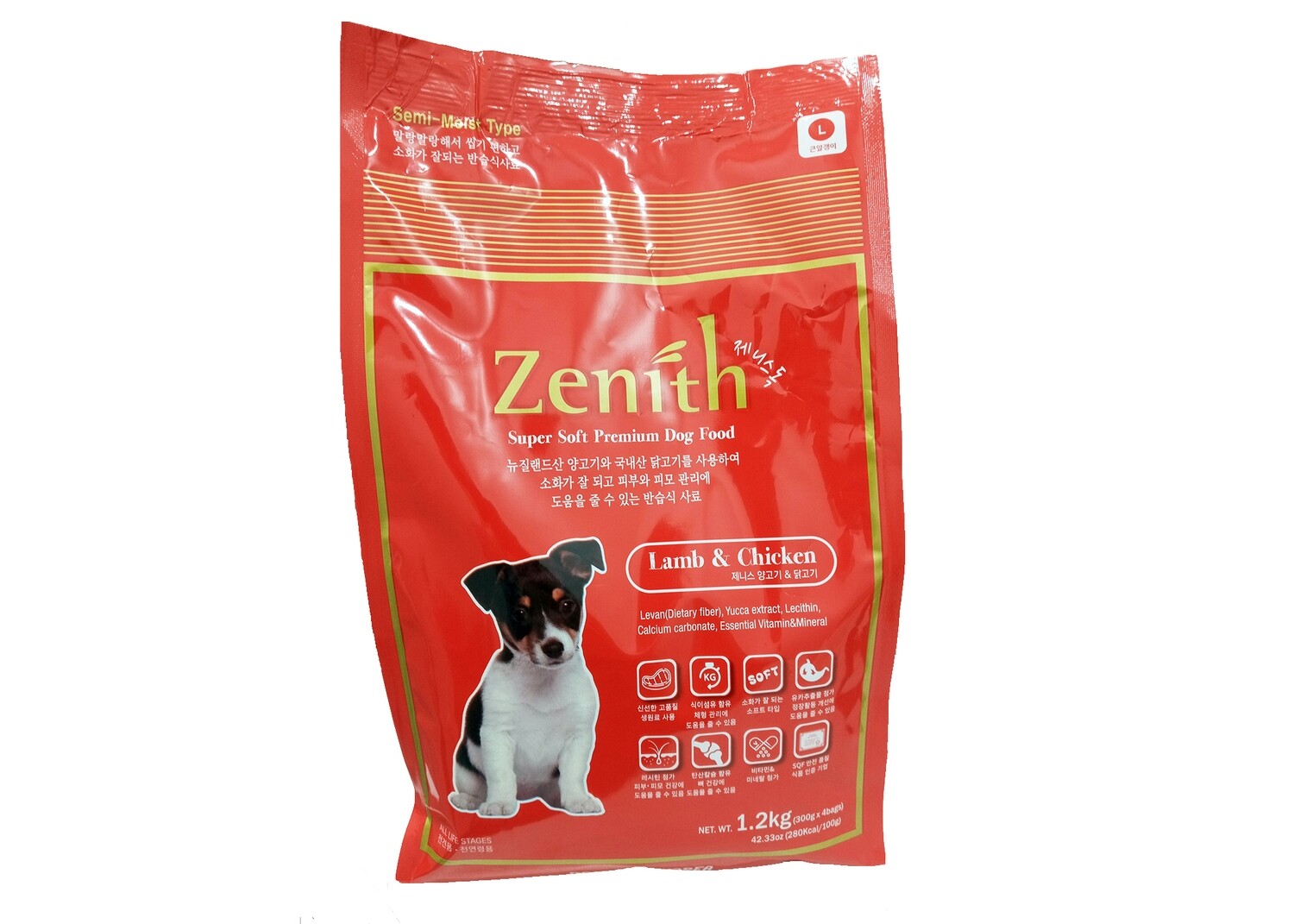 Zenith Soft Dog Food (Red) for Adult 1.2kg