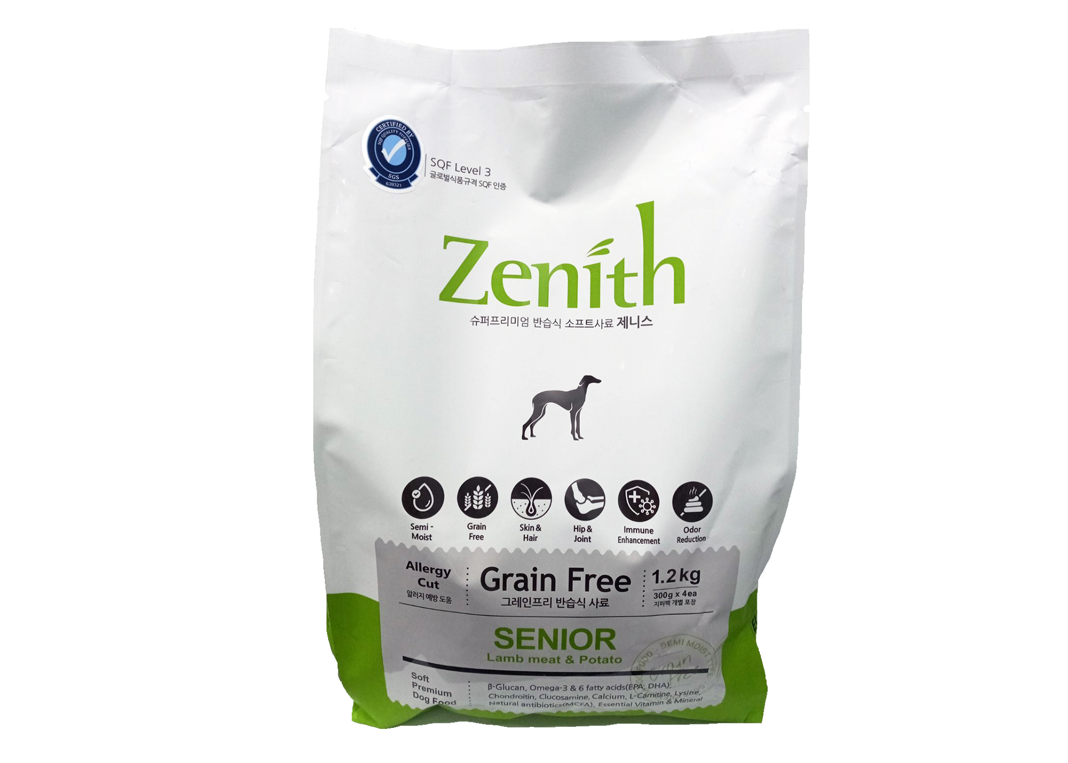 zenith senior dog food