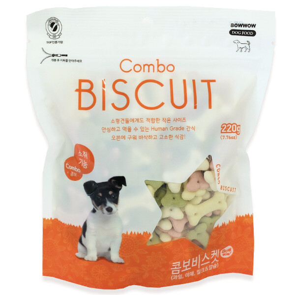 Bowwow Combo Biscuit 220g