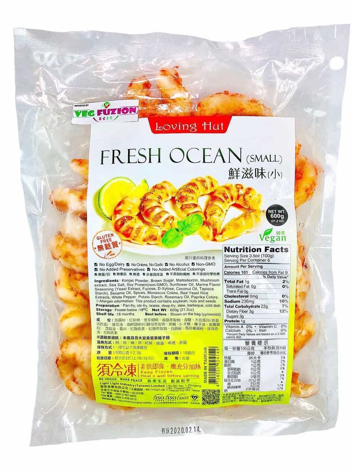 Vegan Fresh Ocean Shrimp (Gluten-Free) 600g