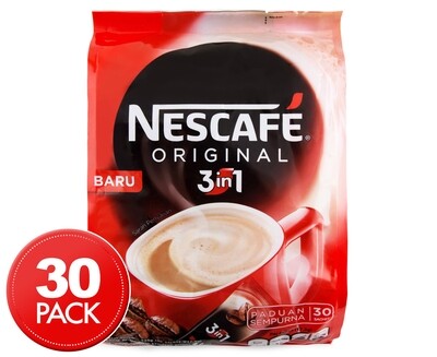 Nescafe ORIGINAL 3in1 CLASSIC 30 pcs