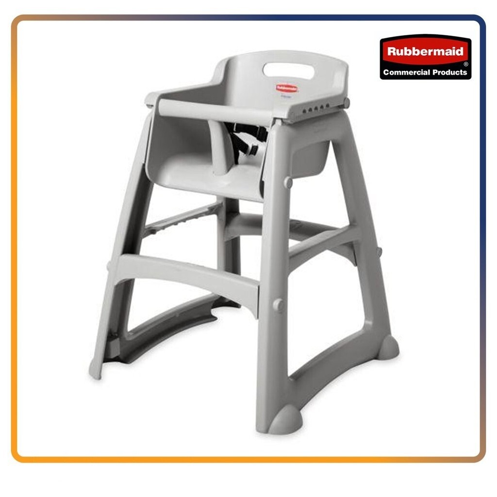 Rubbermaid Sturdy High Chair Without Wheels - Feeding High Chair For Baby - NO TRAY