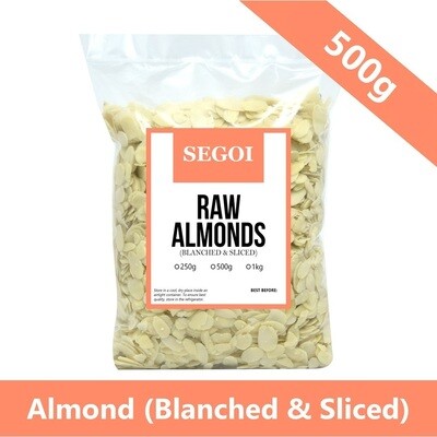 Segoi BLANCHED SLICED ALMONDS 500g