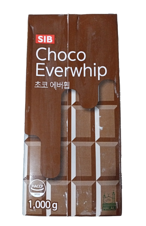 Everwhip NON DAIRY CHOCOLATE WHIPPING CREAM 1 Liter