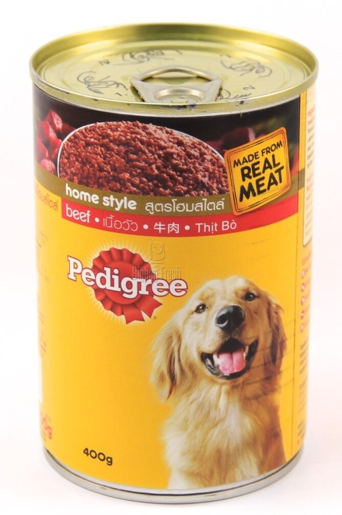 Pedigree Wet Dog Food BEEF Flavor 400g