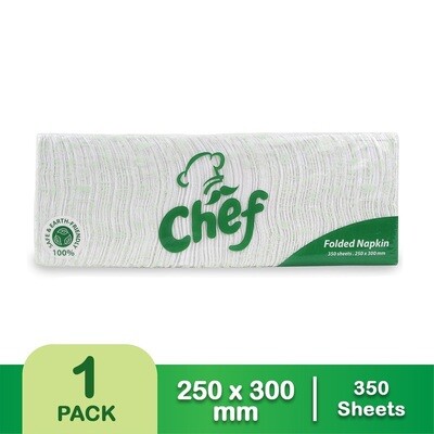 Chef Folded Napkin 350 sheets