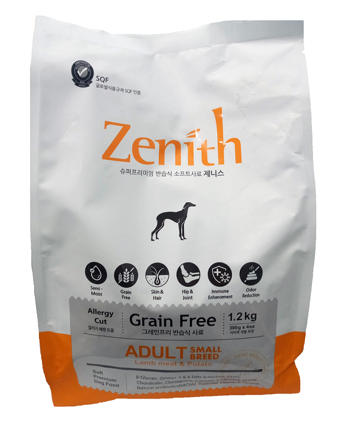 Zenith Premium Soft Type Dog Food Lamb & Potato (Small Breed) 1.2kg - ADULT