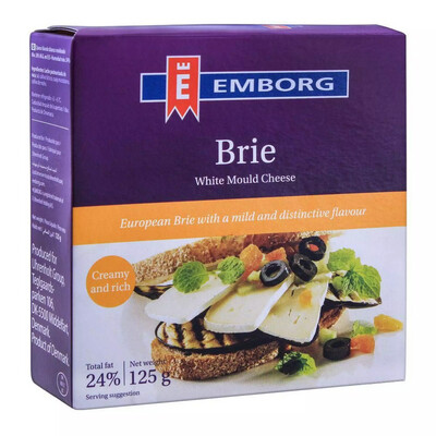 Emborg BRIE MOLD CHEESE 125g