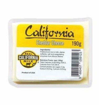 California White Cheddar Cheese Portion 190g
