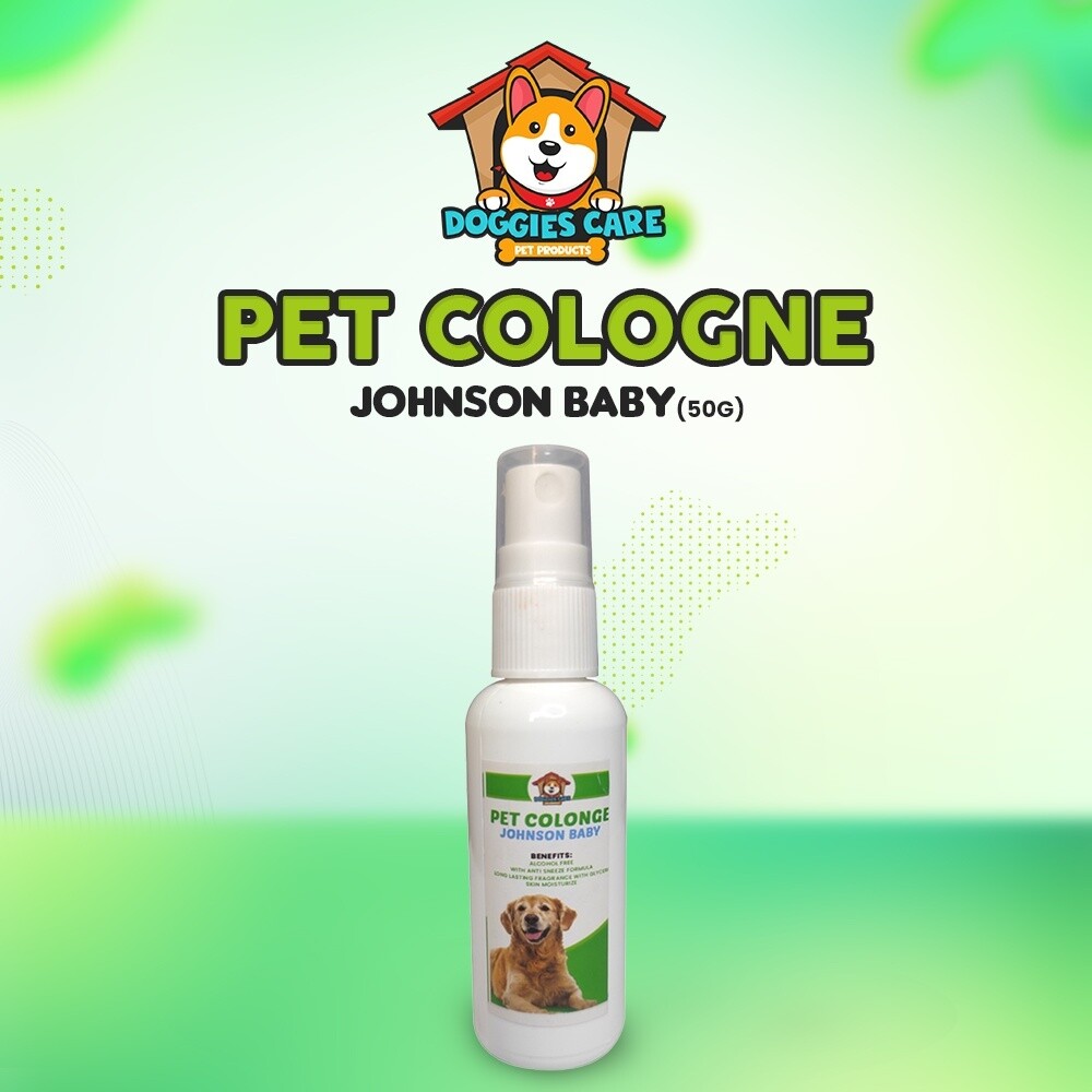 Dog Cologne 50ml - Johnsons Baby Powder