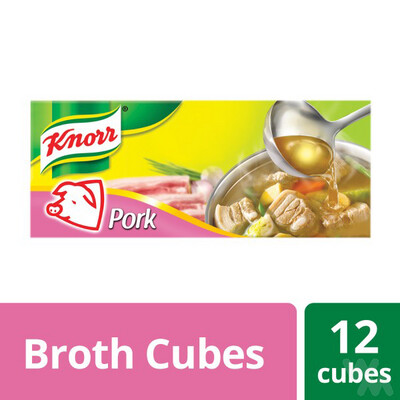 Knorr PORK Broth Cubes 120g - 12s