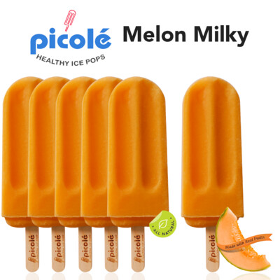 Picole HEALTHY MILKY POPS MELON 12 pcs
