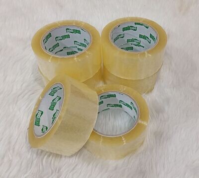 Qualitape CLEAR PACKING TAPE 2&quot;x100
