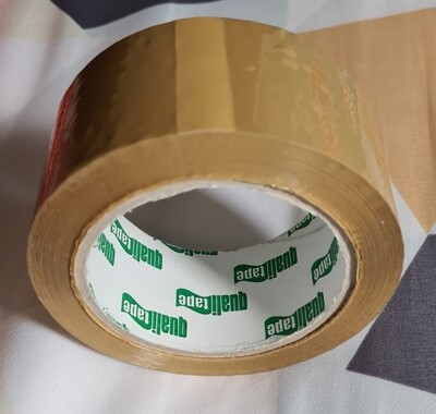 Qualitape BROWN PACKING TAPE 2"x100
