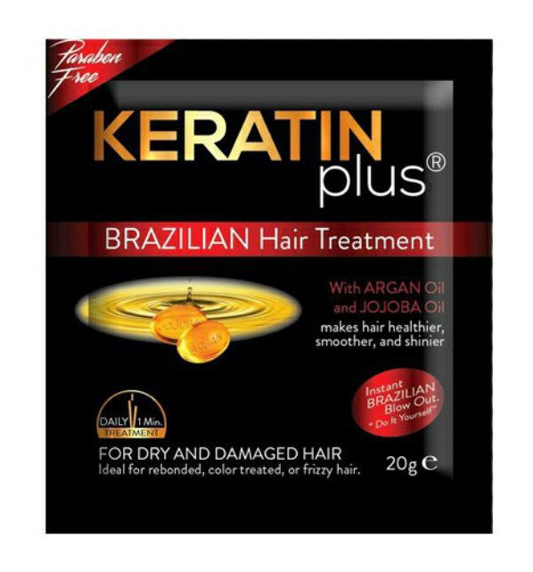 Keratin Plus CONDITIONER BRAZILIAN WITH ARGAN OIL 20g