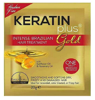 Keratin Plus CONDITIONER INTENSE BRAZILLIAN TREATMENT 20g