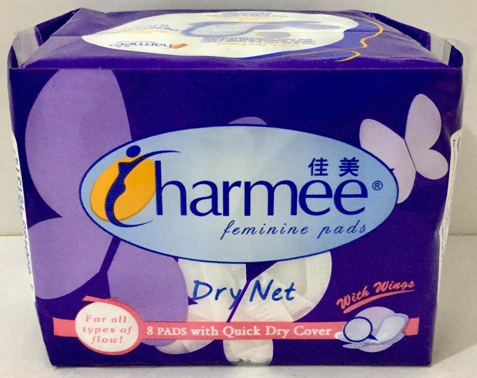 Charmee DRY NET With Wings 8 pcs