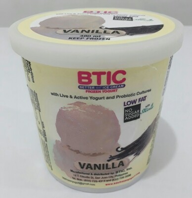 NO SUGAR VANILLA Yogurt Ice Cream 480ml