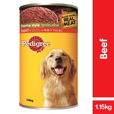 Pedigree Wet Dog Food BEEF Flavor 1.15kg