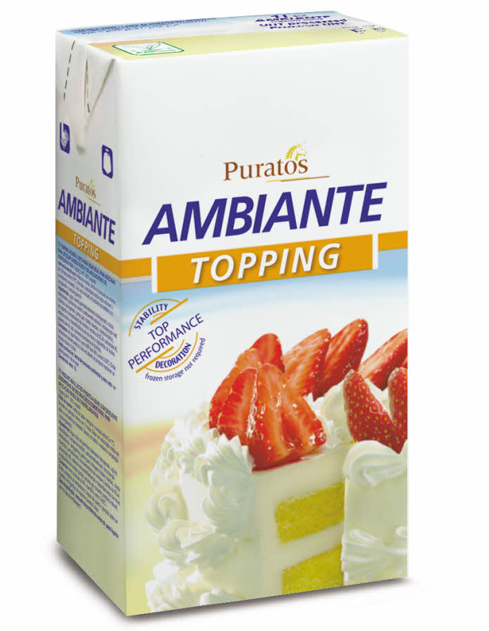 Puratos Ambiante TOPPING WHIPPING CREAM 1 Liter