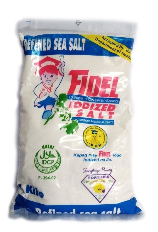 Fidel Iodized SALT 1kg