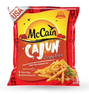 McCain CAJUN CRISPY FRIES 500g